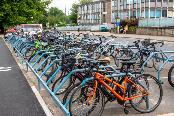 espaces publics râteliers à vélos